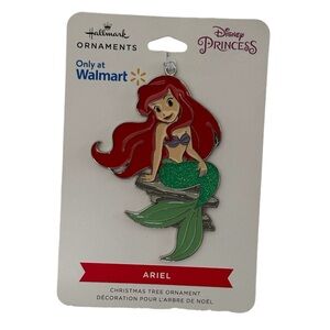 The Little Mermaid Ariel Disney Hallmark Metal Ornament